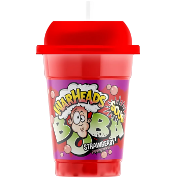 WARHEADS - Boba Sour Strawberry 400ml